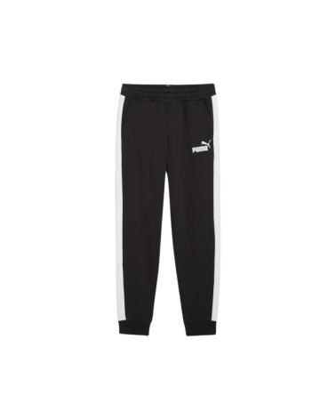 PUMA ESSENTIALS 681821-01 PANTALONE NERO MULTICOLOR
