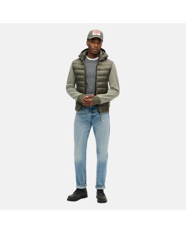 SUPERDRY STORM M5011915A8MI BOMBERJACKE GRÜN MIT MEHRFARBIGEN DETAILS MULTICOLOR