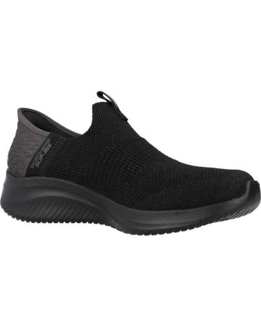 SKECHERS ZAPATILLAS MUJER MODELO SLIP-INS SUMIT COLOR NEGRO BBK