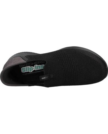 SKECHERS ZAPATILLAS MUJER MODELO SLIP-INS SUMIT COLOR NEGRO BBK