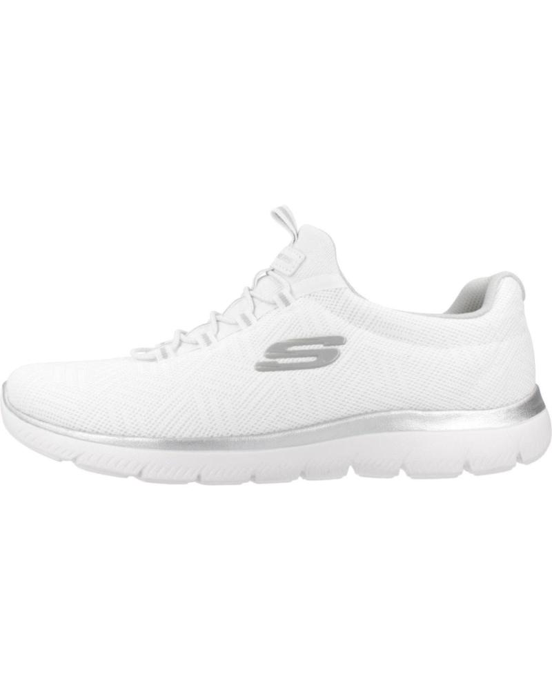 SKECHERS ZAPATILLAS MUJER MODELO SUMMITS COLOR BLANCO WSL