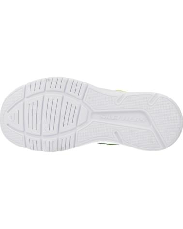 SKECHERS ZAPATILLAS NINO MODELO MICROSPEC ADVANCE COLOR AMARILLO YLBL