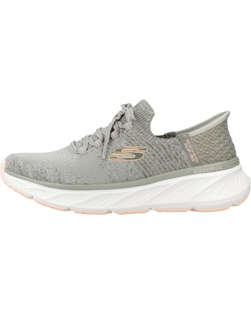 SKECHERS ZAPATILLAS MUJER MODELO SLIP-INS EDGERIDE COLOR VERDE GROR
