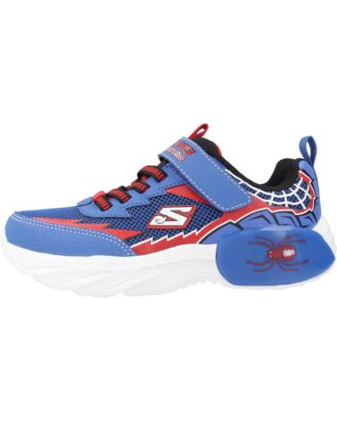 SKECHERS ZAPATILLAS NINO MODELO CREATURE-CRAWLERS COLOR AZUL BLRD