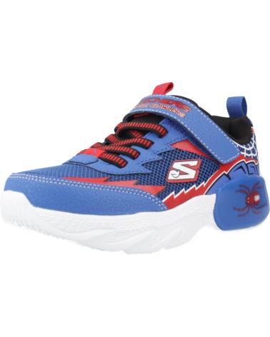 SKECHERS ZAPATILLAS NINO MODELO CREATURE-CRAWLERS COLOR AZUL BLRD