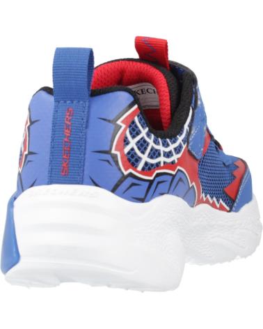 SKECHERS ZAPATILLAS NINO MODELO CREATURE-CRAWLERS COLOR AZUL BLRD