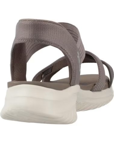 SKECHERS SANDALIAS 119975-DKTP EN MARRON PARA MUJER TAUPE MESH-GORE