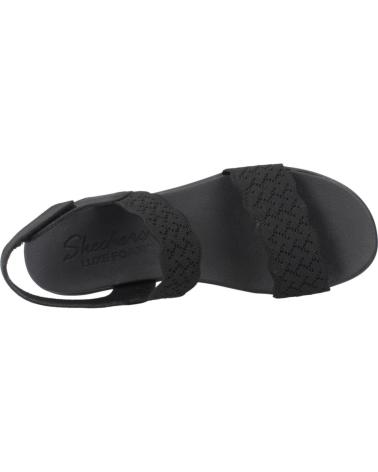 SKECHERS SANDALIAS MUJER MODELO ARYA COLOR NEGRO BBK