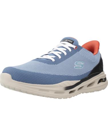 SKECHERS ZAPATILLAS HOMBRE MODELO ARCH FIT ORVAN COLOR AZUL AQUA