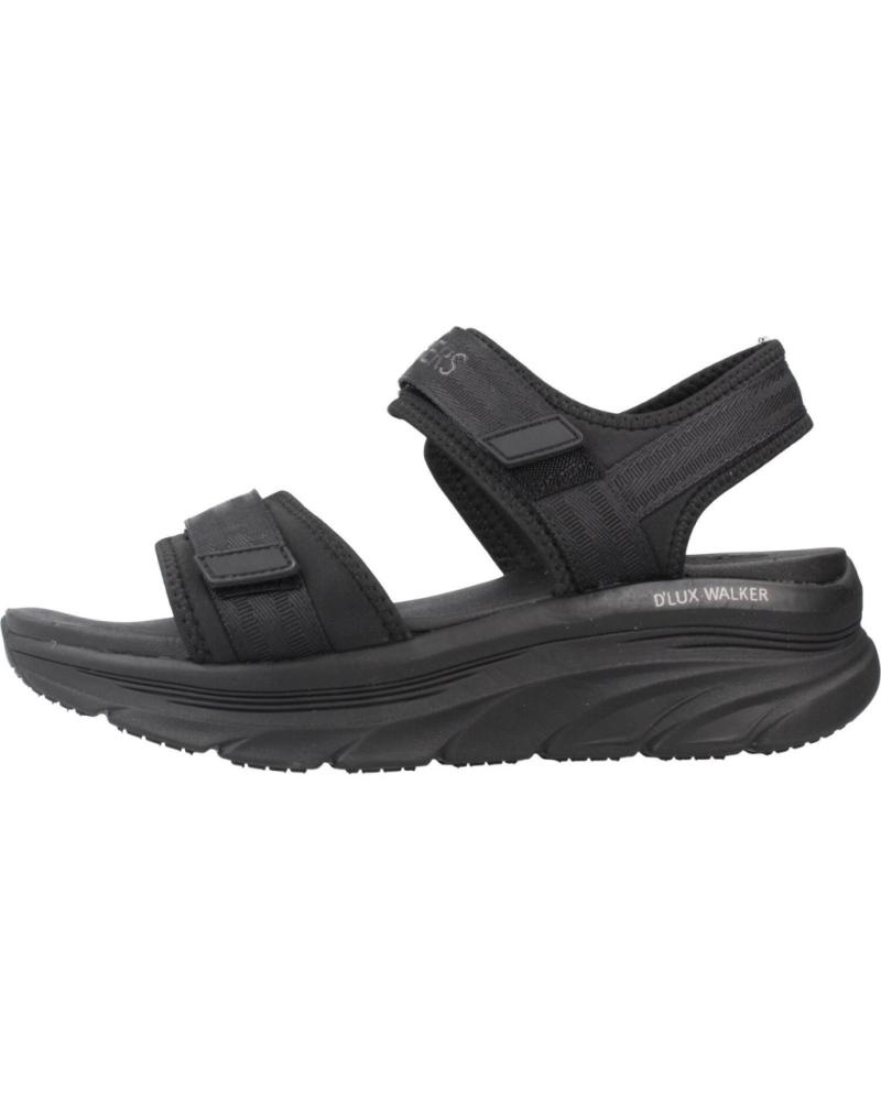SKECHERS SANDALIAS D´LUX WALKER ADORE BBK