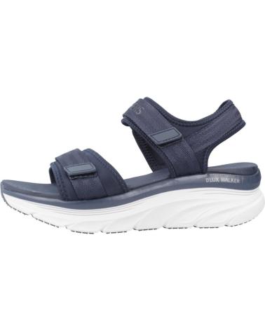 SKECHERS SANDALIAS MUJER MODELO DLUX WALKER ADORE COLOR NEGRO NVY