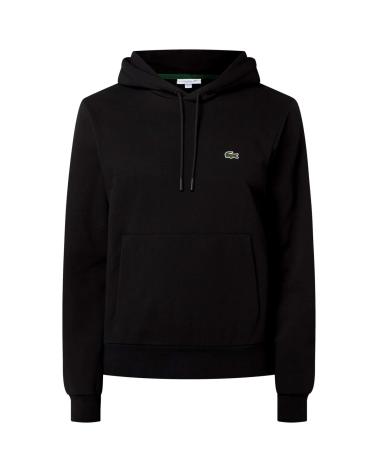 LACOSTE SUDADERA DE FELPA CON CAPUCHA NEGRO BLACK NAN
