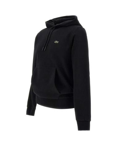LACOSTE SWEAT À CAPUCHE MOLLETONNÉ NOIR - MODÈLE SH962300 NEGRO LACOSTE SWEAT À CAPUCHE MOLLETONNÉ NOIR - MODÈLE SH962300 NEGRO
