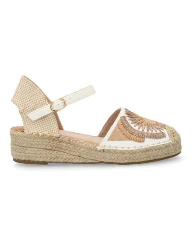 PUNTOSALAO SANDALIAS DE CUNA BAJAS EN YUTE PARA MUJER COLOR BLANCO 9997 VARIOS COLORES