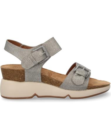 PUNTOSALAO SANDALIAS PLATEADAS DE CUNA COMODAS PARA MUJER 3345 VARIOS COLORES