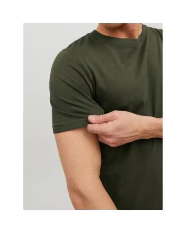 JACK & JONES 12156101 OLIVE GREEN SHORT SLEEVE T-SHIRT FOR MEN OLIVA