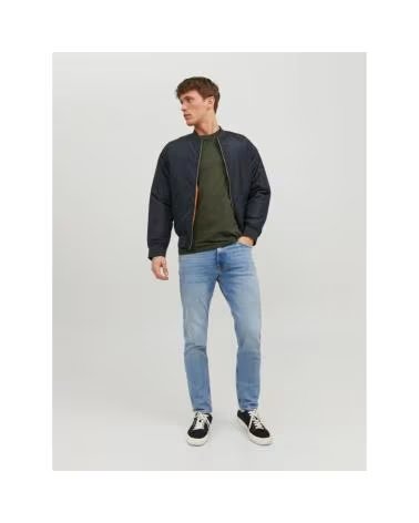 JACK & JONES 12156101 OLIVE GREEN SHORT SLEEVE T-SHIRT FOR MEN OLIVA