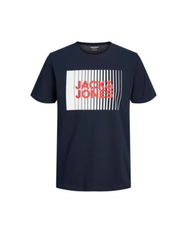 JACK & JONES LOGO T-SHIRT 12257365 NAVY BLUE NAVY