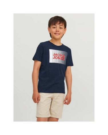 JACK & JONES LOGO T-SHIRT 12257365 NAVY BLUE NAVY