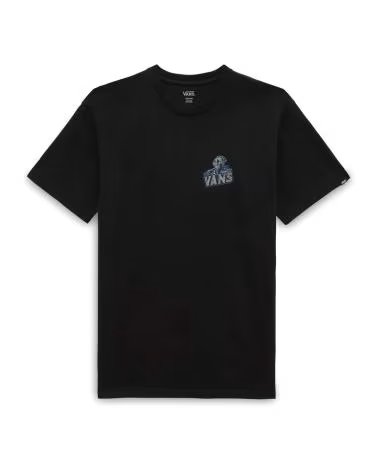VANS OFF THE WALL TOON REAPER-B BLACK T-SHIRT VN000AFUBLK1 AZUL