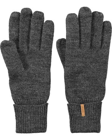 -BARTS-GUANTES-00612-FINE-KNITTED-GREY
