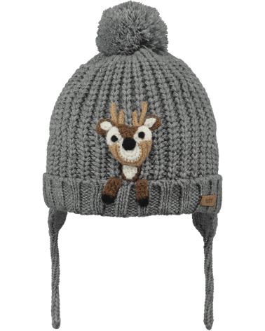 GORRO BARTS DAYLE 50873 GRIS CON MOTIVO GREY