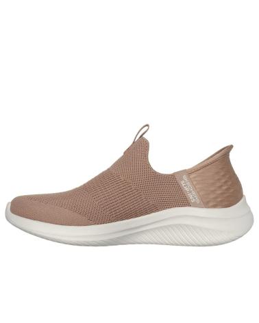 Zapatillas-casual-para-mujer-SKECHERS-SLIP-INS-FLEX-3-SMOOTH-STEP-TAN-TAUPE