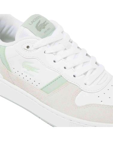 LACOSTE ZAPATILLAS T-CLIP SET PARA MUJER EN COLOR BLANCO
