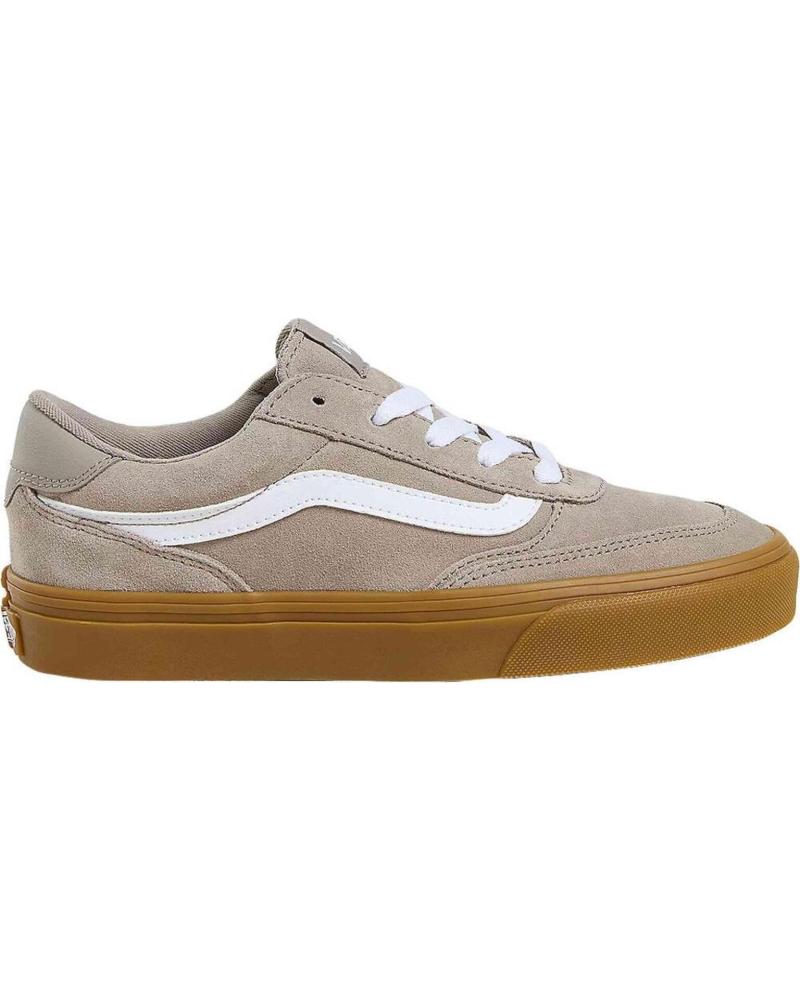 VANS BROOKLYN LS SKATE-SCHUHE BEIGE BEIGE
