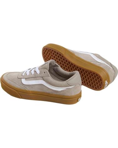 VANS BROOKLYN LS SKATE-SCHUHE BEIGE BEIGE