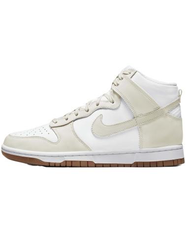 NIKE DUNK HIGH ZAPATILLAS BLANCAS Y BEIGE MULTICOLOR