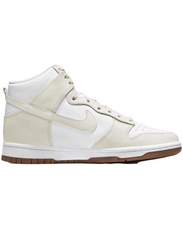 NIKE DUNK HIGH ZAPATILLAS BLANCAS Y BEIGE MULTICOLOR