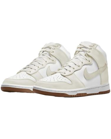 NIKE DUNK HIGH ZAPATILLAS BLANCAS Y BEIGE MULTICOLOR