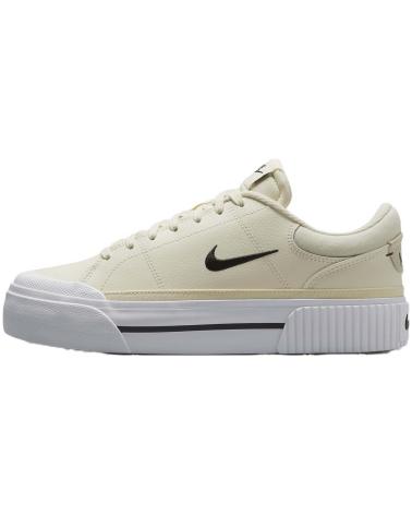 NIKE COURT LEGACY LIFT DAMENSCHUHE, BEIGE BEIGE