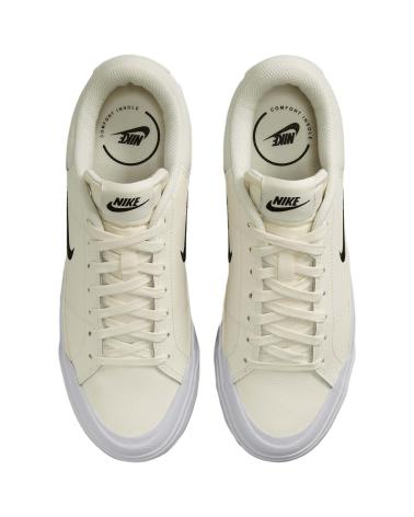 ZAPATILLAS NIKE COURT LEGACY LIFT PARA MUJER, BEIGE BEIGE