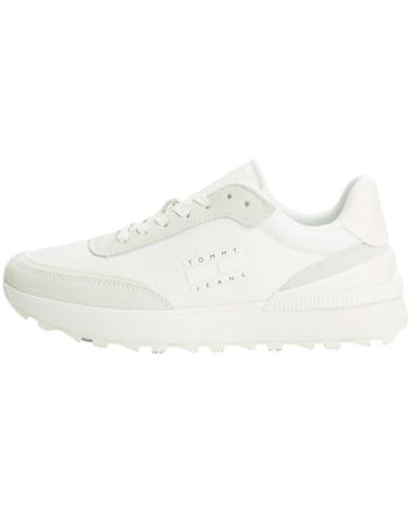 Woman Zapatillas deporte TOMMY HILFIGER ZAPATILLAS TJW TECH RUNNER MATERIAL MIX BLANC BLANCO