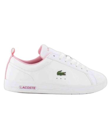 BASKETS LACOSTE CARNA BASE BLANCHES BLANCO