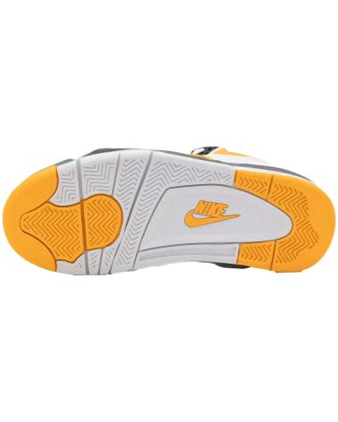NIKE AIR FLIGHT 89 SUPERSONICS WHITE WITH GREEN AND YELLOW DETAILS BLANCO
