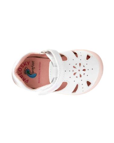 SANDALIAS PABLOSKY 050005 BLANCAS PARA NIÑA BLANCO