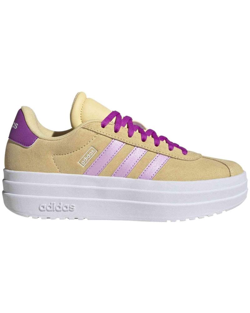 ADIDAS ZAPATILLAS VL COURT BOLD PARA NINAS EN COLOR AMARILLO