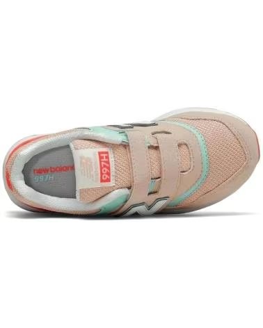 NEW BALANCE 997 AVEC FERMETURE VELCRO ROSA