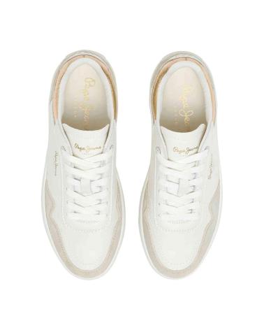 PEPE JEANS ZAPATILLAS PARA MUJER EN COLOR BLANCO PEPE JEANS ZAPATILLAS PARA MUJER EN COLOR BLANCO
