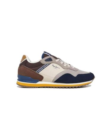 PEPE JEANS ZAPATILLAS LONDON PARA HOMBRE EN COLOR AZUL