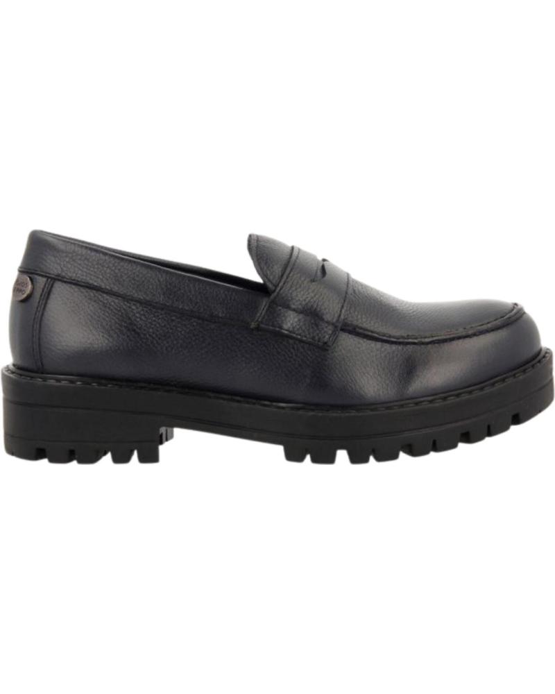 Sapatos de Mulher e Menina GIOSEPPO ZAPATOS MOCASIN COLEGIALES EN PIEL AZUL  NAMASTIR MARINO