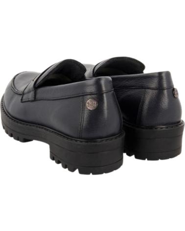 Sapatos de Mulher e Menina GIOSEPPO ZAPATOS MOCASIN COLEGIALES EN PIEL AZUL  NAMASTIR MARINO
