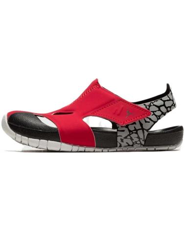 Sandálias-desportivas-de-menina-JORDAN-SANDALIAS-FLARE-PARA-BEBE-EN-COLOR-ROJO