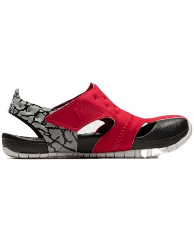 Sandálias-desportivas-de-menina-JORDAN-SANDALIAS-FLARE-PARA-BEBE-EN-COLOR-ROJO