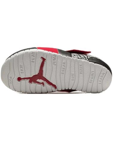 Sandálias-desportivas-de-menina-JORDAN-SANDALIAS-FLARE-PARA-BEBE-EN-COLOR-ROJO
