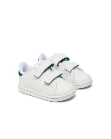 ADIDAS STAN SMITH CF WHITE SNEAKERS FOR KIDS UNISEX BLANCO