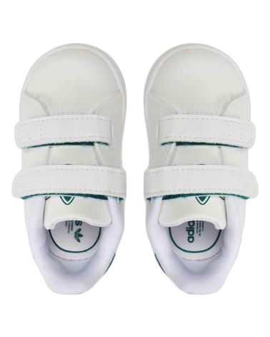 ADIDAS STAN SMITH CF WHITE SNEAKERS FOR KIDS UNISEX BLANCO